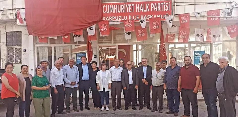 CHP Karpuzlu İlçe Başkanı istifa etti