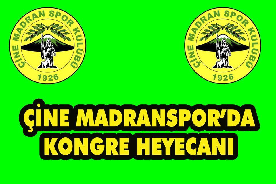 Çine Madranspor’da kongre heyecanı