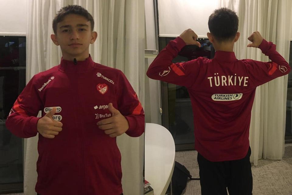 Çine'nin gururu Türkiye Milli Futbol Gençler Kampında