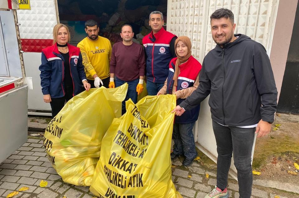 Aydın’da 11 ton zirai katı atık toplandı