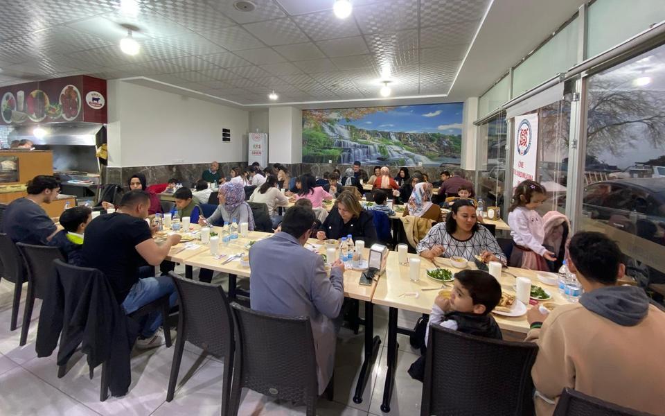 Çine’de ADEM Kursiyerleri ve aileleri için anlamlı iftar